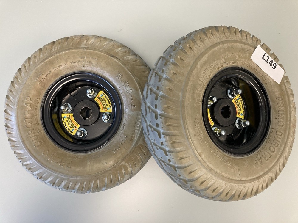 Set of 2 Drive Wheels for Pride Jazzy Select Power Wheelchairs #L149