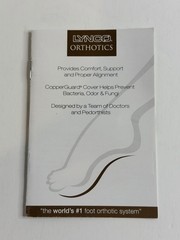 Aetrex Lynco L420 Men’s 8 Orthotic Insoles Low Arch Posted CopperGuard