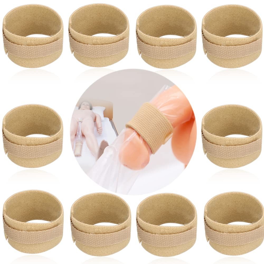 Male External Catheter Strap Leak Free Fully Adjustable Reusable Washable Pack