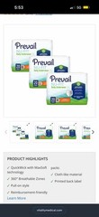 4Pks Of 20 – Prevail Per-Fit Unisex Daily Underwear Size M 34”-46”