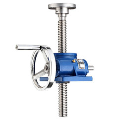 Leading Screw Lift Handwheel Collar Cegar Swl 10T Hand-Cranking Worm Lifting Pla