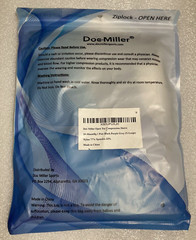 DOC MILLER Ankle Brace Compression Support Sleeve/BLACK, PURPLE, GRAY (X-Large)