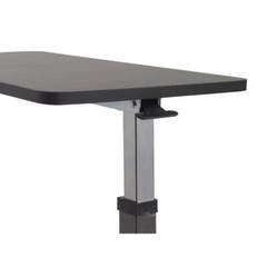 Overbed Table Tray Rolling Hospital Bed NonTilt Adjustable Height Food Cart Desk