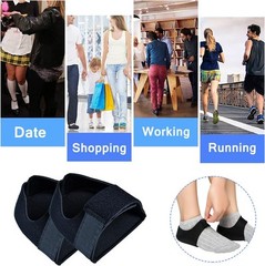 2× Plantar Fasciitis Heel Cups Heel Pain Heel Spur Cracked Heels Women Men USA