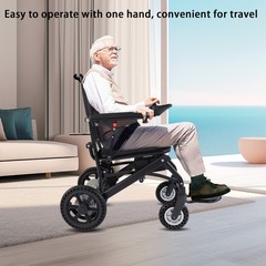 Foldable Portable Lightweight Wheelchair Electric Power Mobility Wheelchair New