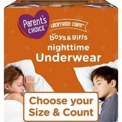 Nighttime Underwear for Boys and Girls Large Extra Large 38 Count Bedwetting