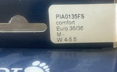 Foot Solutions Comfort Support Insoles for Women Size 4 to 5.5 Brand New in Box!