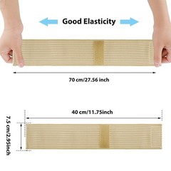 2 PCS Elastic Wrist Support Band Wrap Breathable Wrist Brace Adjustable Wrist St
