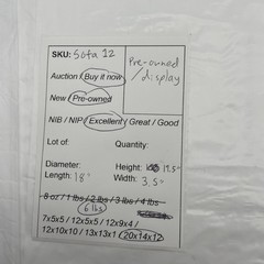 Supracor SlimLINE Wheelchair Cushion 18×19.5×3.5 Black USA Honeycomb Demo