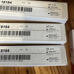 3 Boxes Hollister 18194 2-3/4 New image two-piece drainable ostomy pouch EXP ‘30