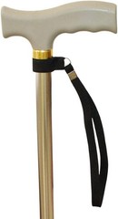Black Stretchable Elastic Cane Wrist Straps – Pack of 2