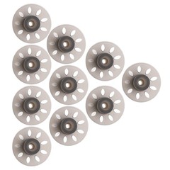 10pcs Hearing Device Domes Sound Amplifier Small Open Black Ear Tips Access RHVB