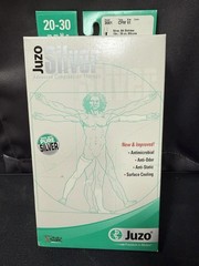 Juzo Silver 3561 Compression Shrinker Silicone Silver Anti-microbial Anti-odor