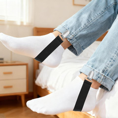 4 Pcs Adjustable Elastic Boot Straps Pant Leg Straps Elastic Adjustable Cowboy B