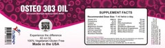 Osteo 303 Oil-Osteoporosis, Arthritis, Osteopenia Massage Oil (1, 60 ml)