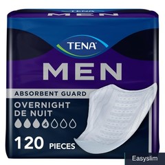 Incontinence Pads for Men 120 Count Overnight Absorbent Protection