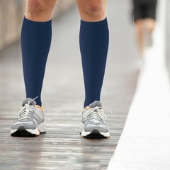 6 Pairs Copper Compression Socks 15-20mmHg Graduated Support Mens Womens S-XXL