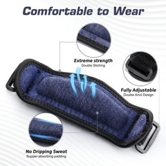 IPOW 2 Pack Thickened Pad&Wide Patella Knee Strap,Pain Relief Patellar Tendon…