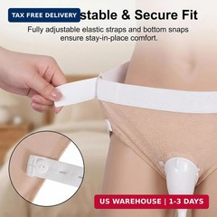 Catheter Urine Collection Bag, Wearable Urinal Bag for Elderly Men, Leak-Proof A