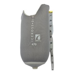 Ossur Iceross Dermo Cushion Silicone Locking Liner Prosthetic Sleeve NO Pin 470