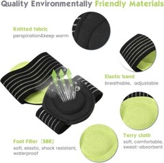Compression Fasciitis Support Support Sleeves, Arch Cushioned Men Women 1-5pairs