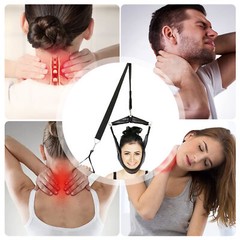 Cervical Traction Belt Vertebrae Stretch Fixing Portable Neck Traction Device