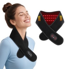 850&660nm Red Infrared Light Therapy Wrap Neck Pad for Pain Relief Muscles Relax