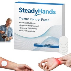 Steadyhands Tremor Control Patch, Steady Hands Control Patch – Hand Stabilizer