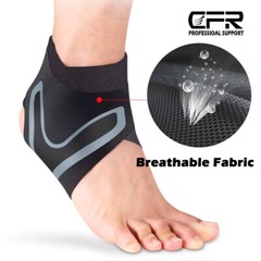 Pair Ankle Brace Achilles Tendon Support Arch Foot Wrap Sleeves Adjustable Strap