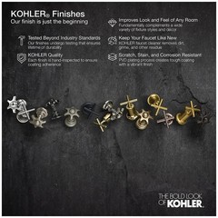 Kohler K-23295-Bl Square 24 Inch Grab Bar Installation Hardware Included 300Lb