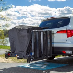 Silver Spring Hitch Mobility Carrier 500 lb Essential Travel +Cover SC500-EK-SC