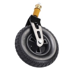 Sturdy 8 Inch Wheelchair Front Solid Caster For Enhanced Stability For Elderly