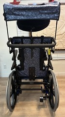 Quickie IRIS Tilt-in-Space Wheelchair 19×19 Frame 300lb Cap Sunrise Medical Blue