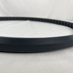 Urethane Pyramid Shape Solid Tire With Smooth Tread 22” X 1”, Black