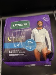 Men Underwear 12 Hours Protection Maximum Absorbency Size L|G 35-43 In