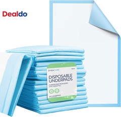 Disposable Underpad, 17″ X 24″, 22G, 100 Count, Medical-Grade Incontinence Bed P