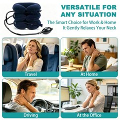 Inflatable Neck Stretcher – Adjustable Neck Pillow for Pain Relief