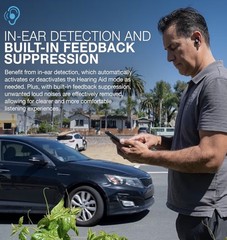 Hearing Aid JLab Hear Bluetooth Earbuds 4 Preset Mode Rechargeable In Ear Detect