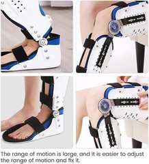 Adjustable orthopedic KAFO Knee Ankle Foot Support Brace Universal-unisex