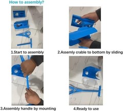 Easy On Easy Off Sock Aid Kit – Perfect Helper for Mobility Challenges, Blue