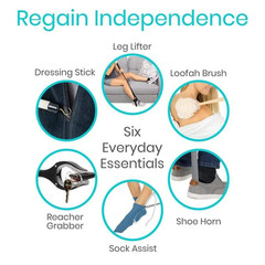 Hip and Knee Recovery Kit – 6 Piece Set