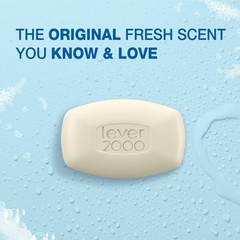 Lever 2000 Original Bar Soap, Trusted Clean for Hands and Body, 8 Bars, 3.75 …