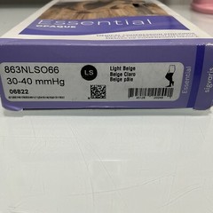 Sigvaris Opaque Light Beige Medical Compression Stockings 863NLSO66 (Qty 2)