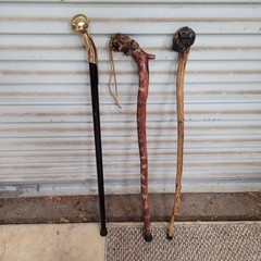 SOLID BRASS CANE HAME KNOCKER HANDLE CUSTOMIZED – LENGTH PREFERENCE & WOOD COLOR