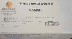 Corflex 13″ Knee-O-Trakker w/Stays X-Small 88-7262