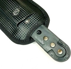 M2 Padded 10″ Black Single Ratcheting Click Strap RPS 10 For Wheelchair Sport