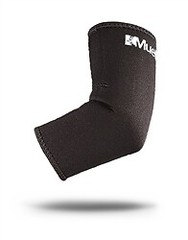 Mueller Elbow Sleeve Soft, Contoured, Neoprene Blend, Extra Long, Black