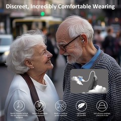 Wlu Hearing Aids Rechargeable Hearing Aids For Seniors Moderate Hearing Loss