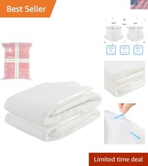 Disposable Adult Diapers with Leak Protection – Large, Ultra-Soft White Design