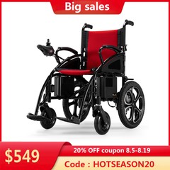 All Terrain Electric Wheelchair Heavy Duty Scooter Foldable Electric Wheelchair